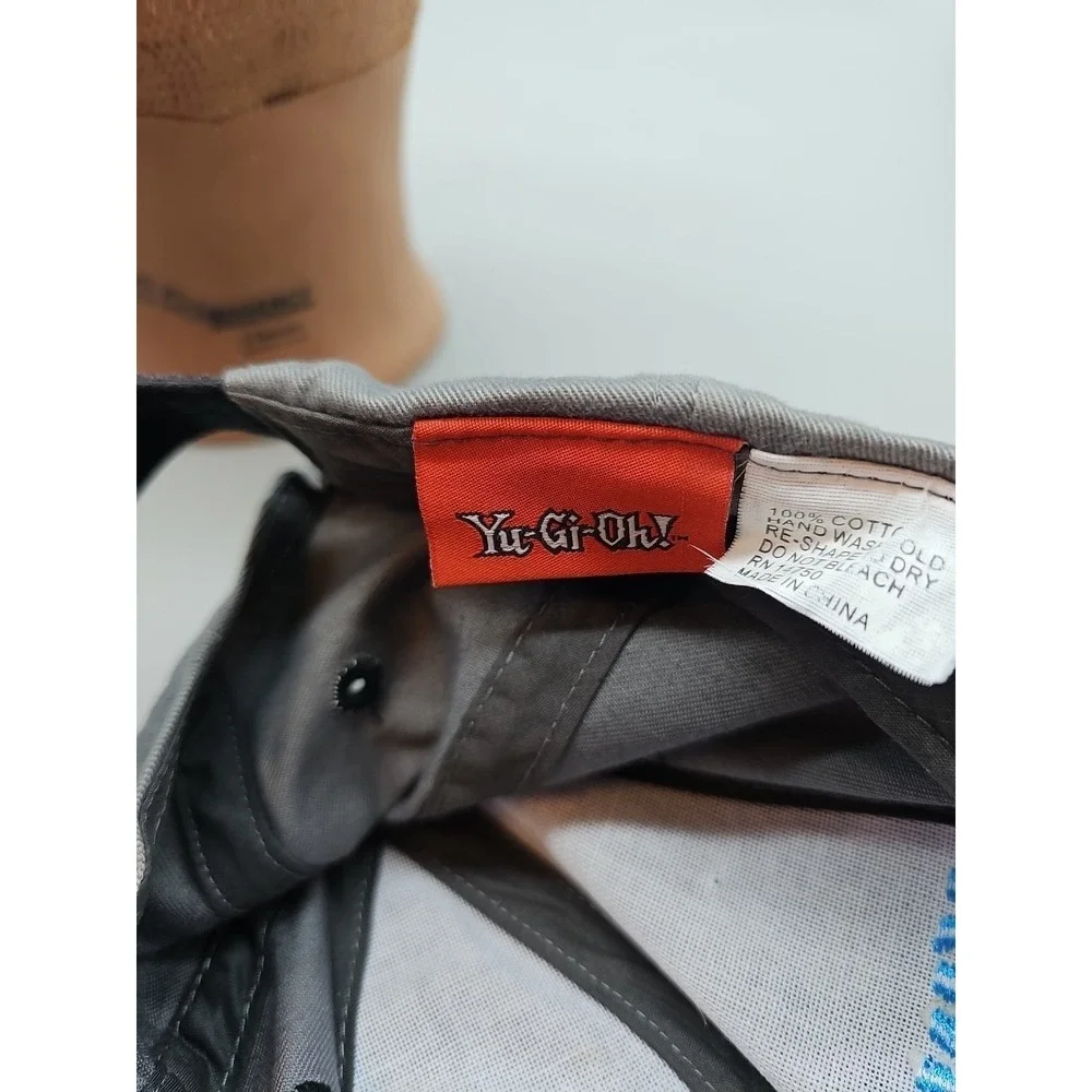 Yu-Gi-Oh King of Games! Baseball Hat‎ Black  Gray Adjustable